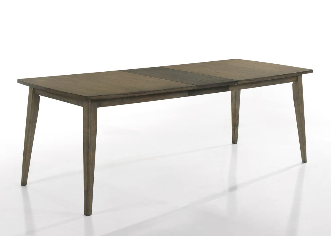Lilola Home Bistro 88 W Vintage Walnut Rectangular Dining Table - Extra Long Contemporary Dining Table for 8 Guests