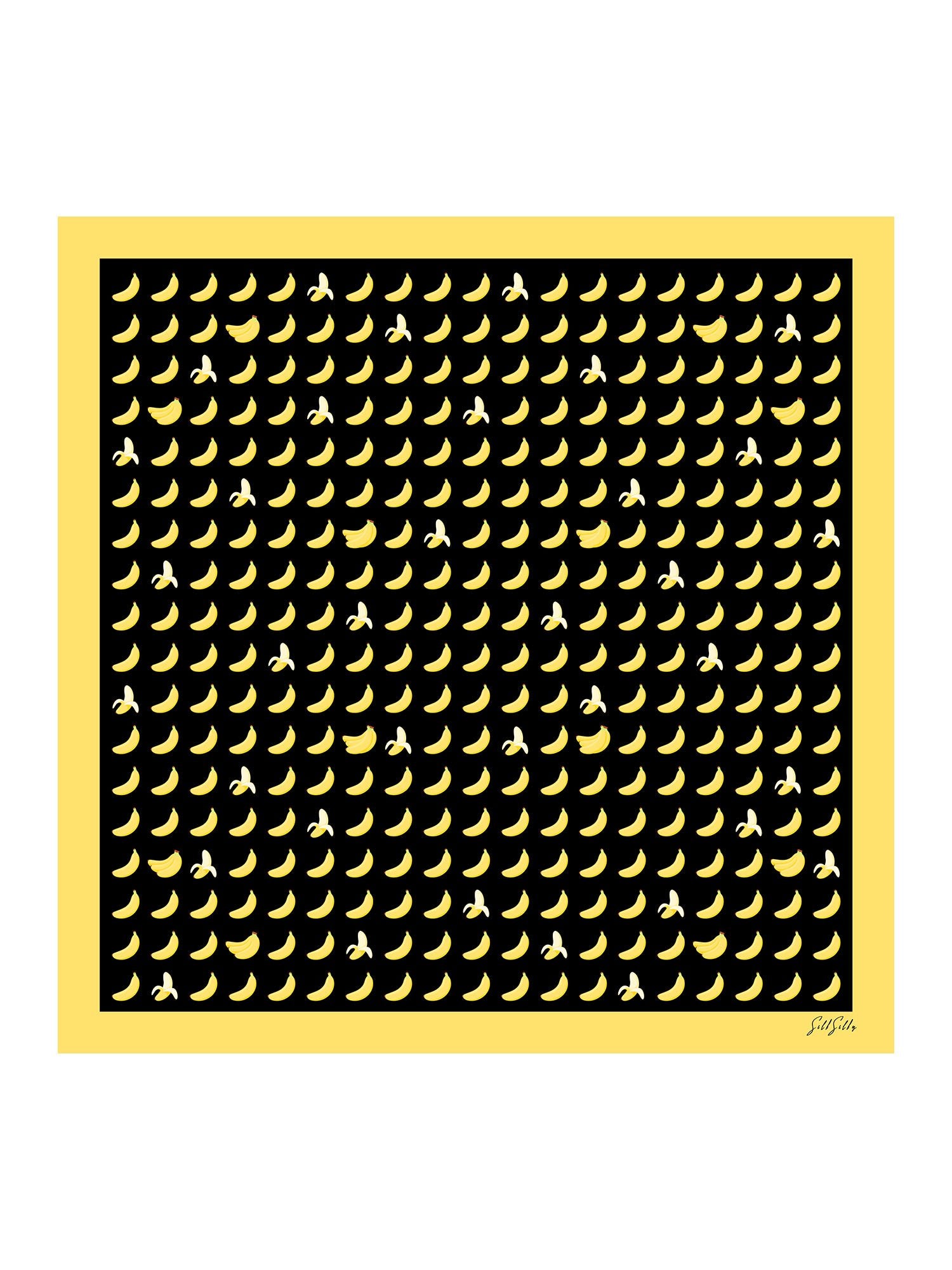 [Black Banana] SilkSilky Scarf 001