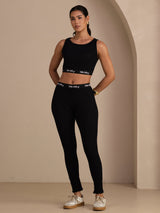 [Black] SilkSilky  Women's Pants 006