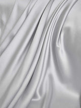 [LightGray+White] SilkSilky  19Momme Bedding Set 002