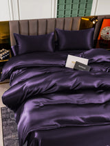 [Deep Purple] SilkSilky  22Momme Bedding Set 004