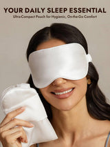 [White] SilkSilky  Eye Mask 006
