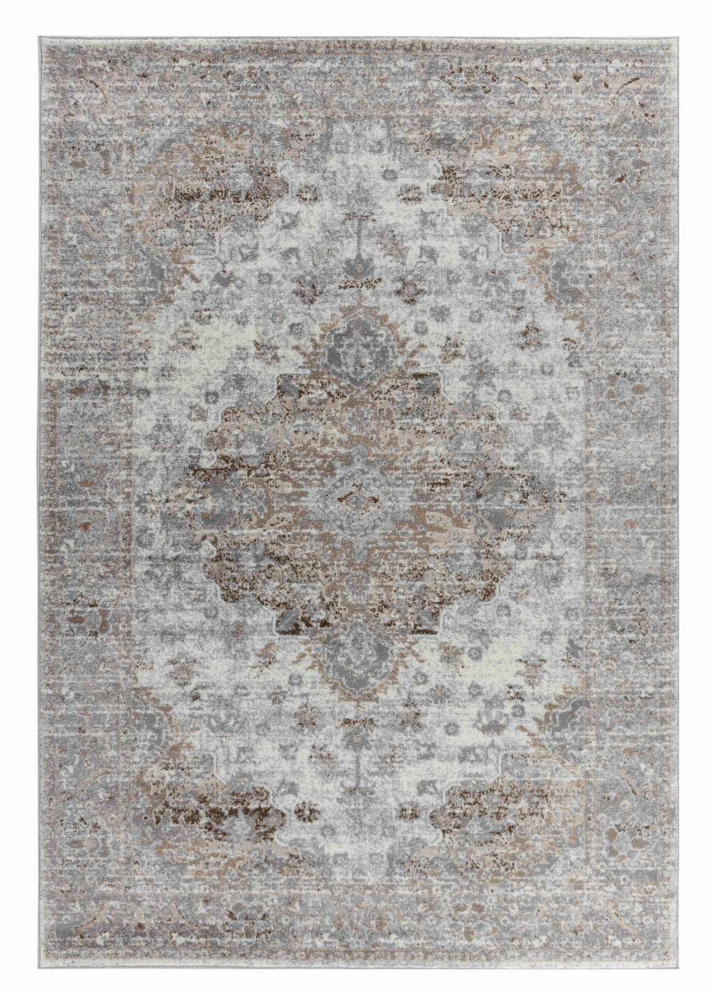 HomeRoots 506641 8 x 11 ft. Brown Oriental Rectangle Area Rug