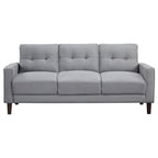 Coaster Bowen 3-Piece Sofa Set, Grey