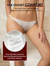 [White] SilkSilky  Panty 004