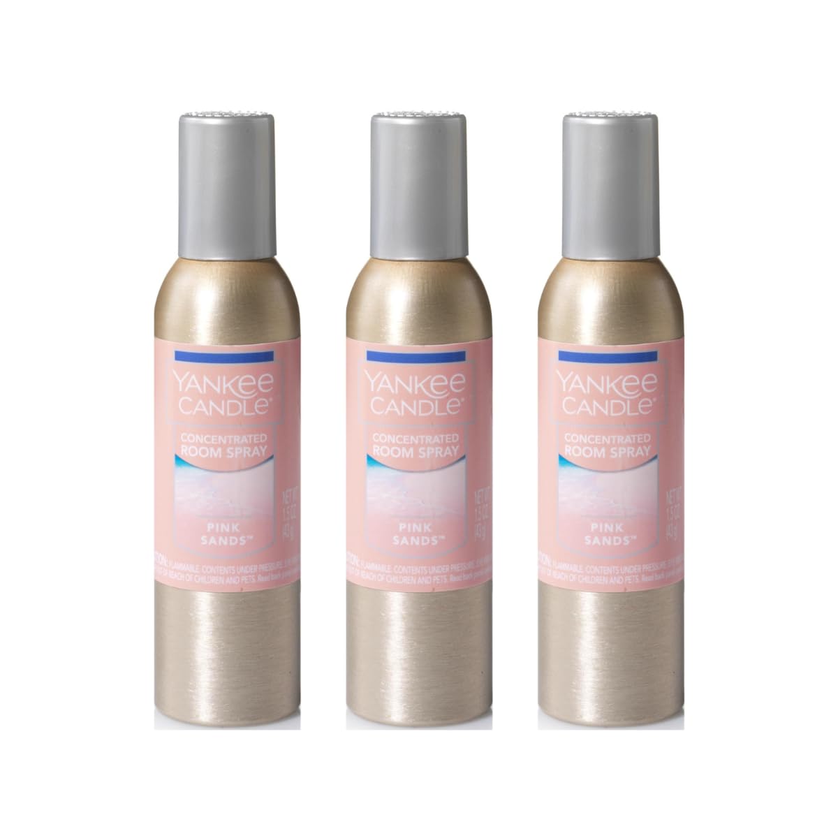 Yankee Candle Pink Sands Concentrated Room Spray 3-Pack