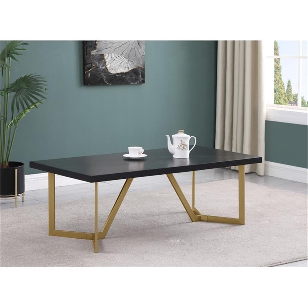 Best Quality Furniture Ct280 Dining Set, Black