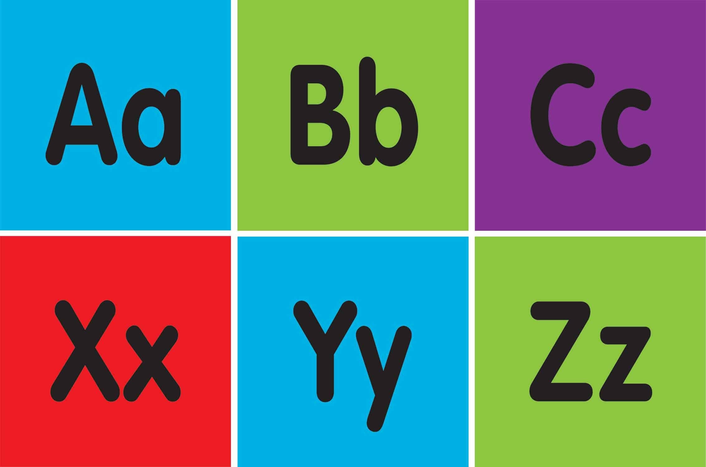 Teacher Created Resources Spot On Carpet Markers: Alphabet - 4'' (Tcr77004)