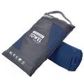 Rainleaf Microfiber Towel,Navy Blue,30 X 60 Inches