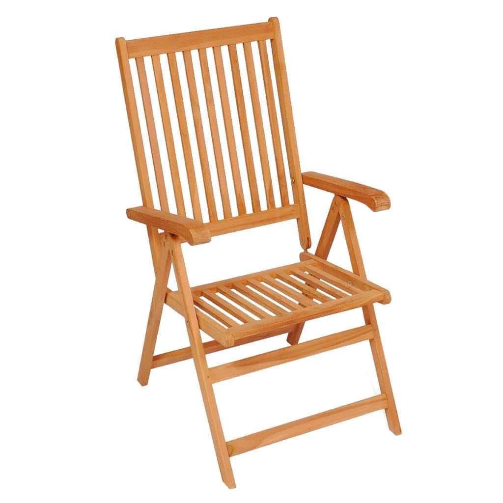 vidaXL 4X Solid Teak Wood Patio Chairs with Taupe Cushions Garden Outdoor Balcony Backyard Terrace Dining Dinner Lounge Seating Home Furniture
