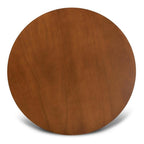 Baxton Studio Noelia Modern and Contemporary Transitional Walnut Brown Finished Wood 5-Piece Dining Set