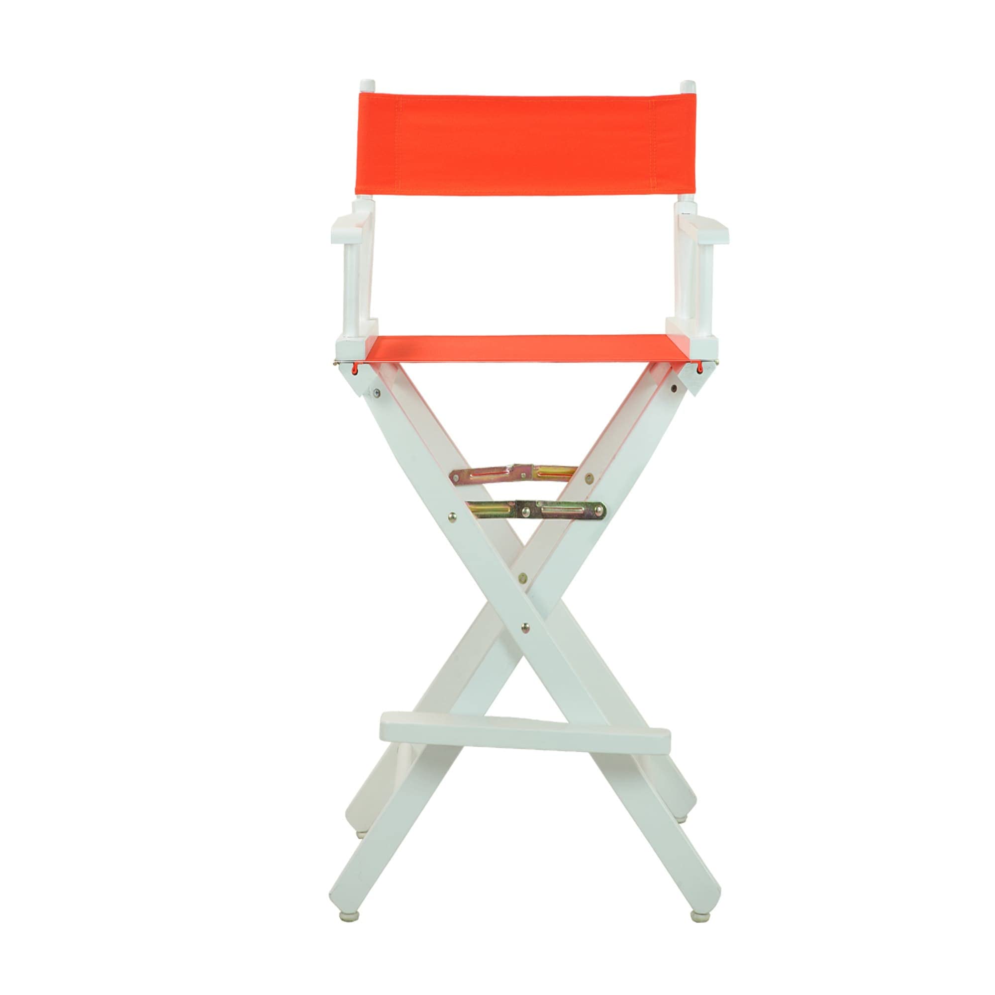 Casual Home 230-01/021-27 Director Chair, 30" - Bar Height, Whiteframe/Turquoise Canvas