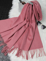 [Pale Mauve] SilkSilky  Scarf 005