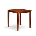 East West Furniture Pubs3-Brn-C 3 Pc Counter Height Dining Set-Pub Table And 2 Stools