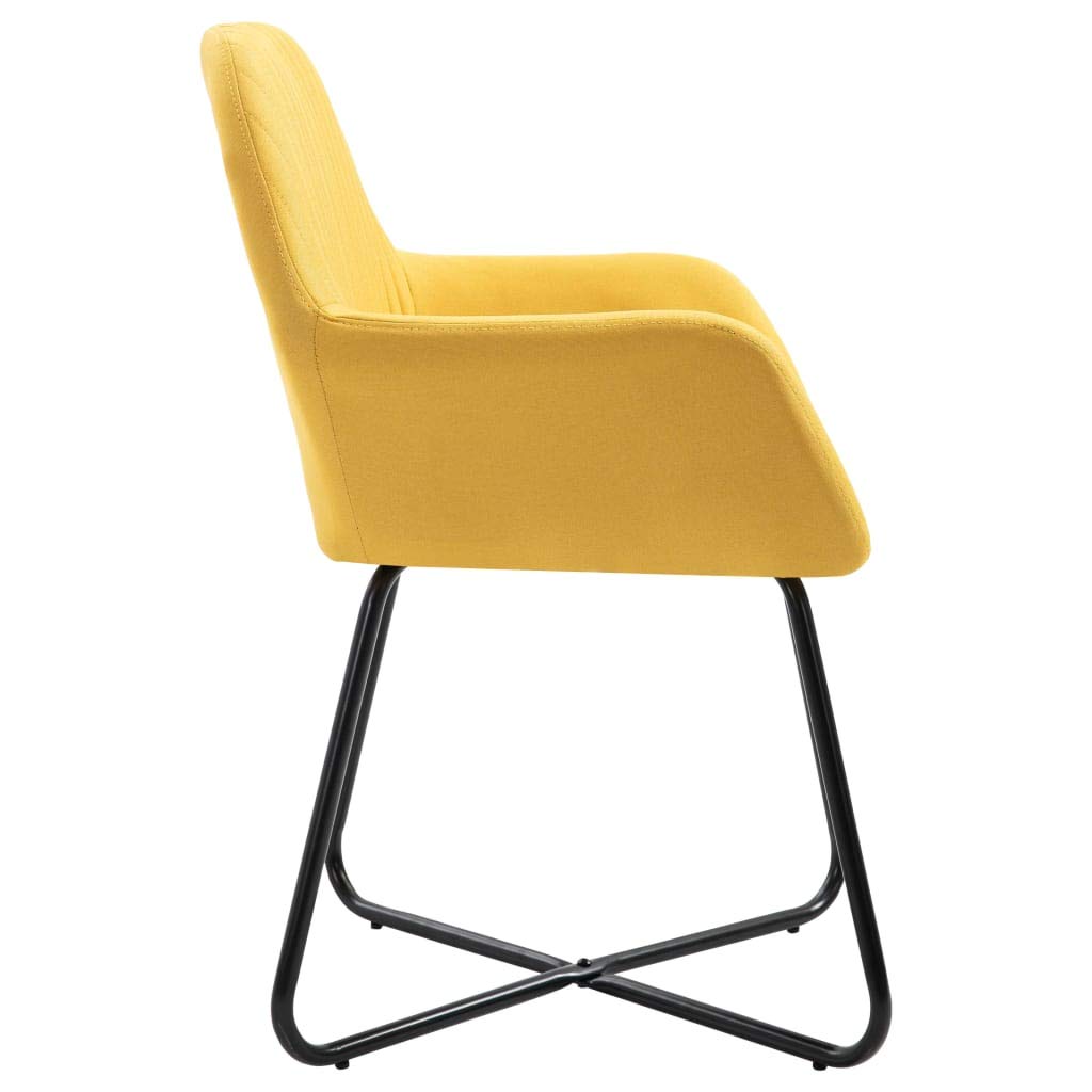 vidaXL Dining Room Chair Fabric Recliner Chair Kitchen Chairs Various Selection