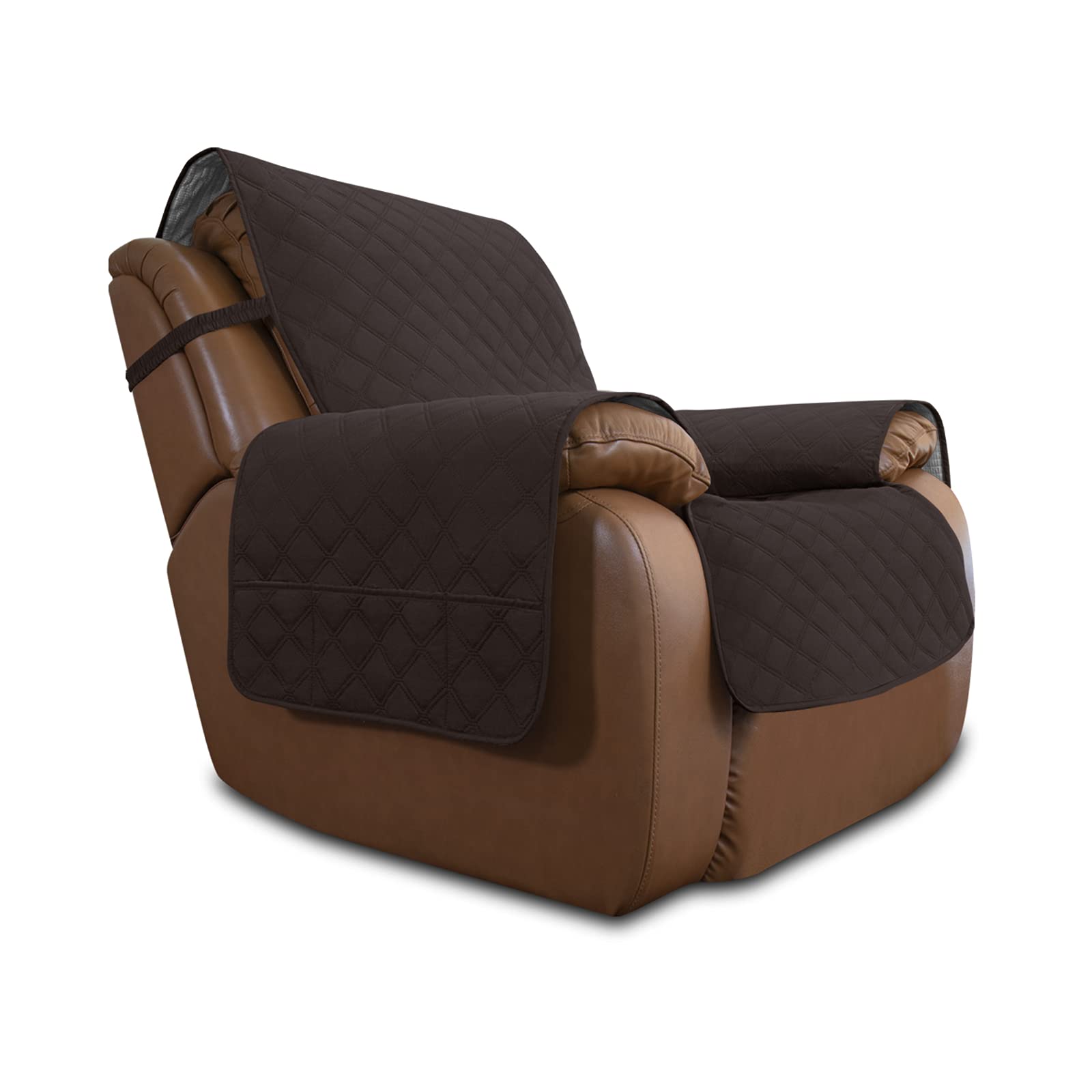 Easy-Going Sofa Slipcover Waterproof Oversized Recliner Chair Cover Non-Slip Fabric Couch Cover For Living Room Washable Furnitu