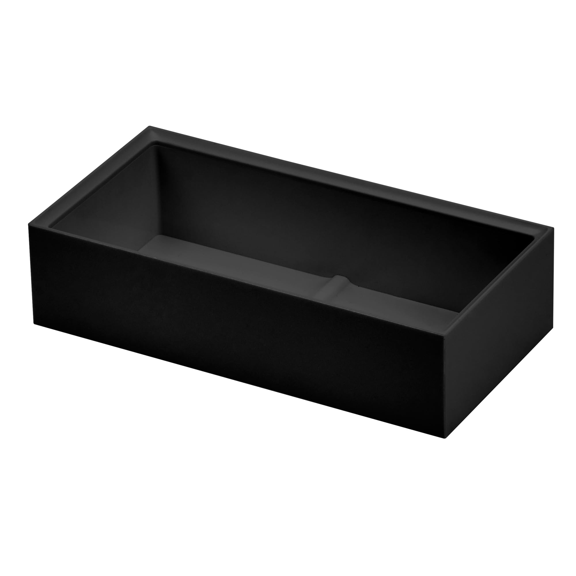 Bostitch Office Konnect Desk Organizer Accessory Tray, Wide, Stacks For Desktop Storage, Black