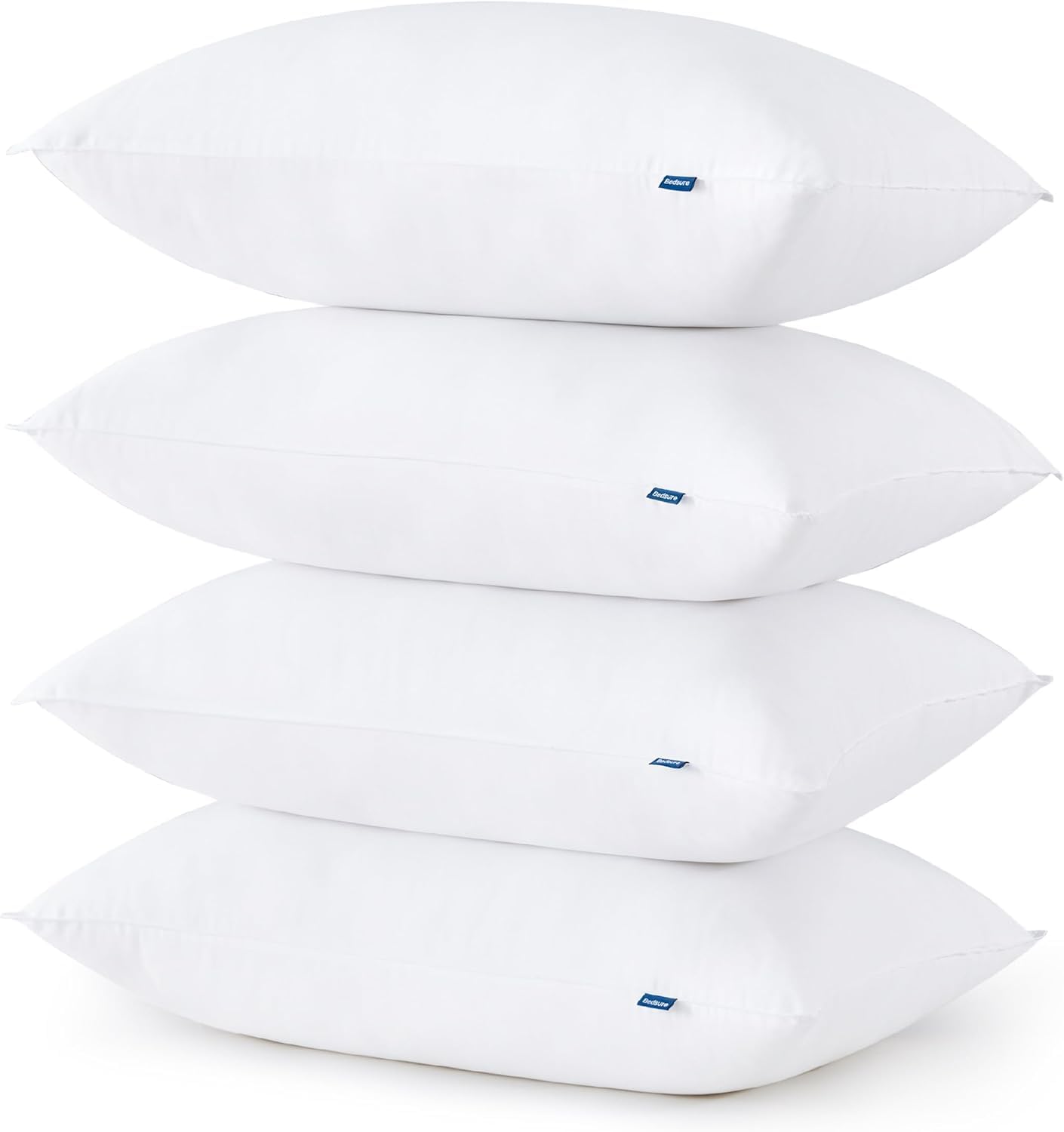 Bedsure Soft Pillows King Size Set Of 4, Soft King Bed Pillows For Sleeping Hotel Quality, King Pillows 4 Pack Supportive, Down