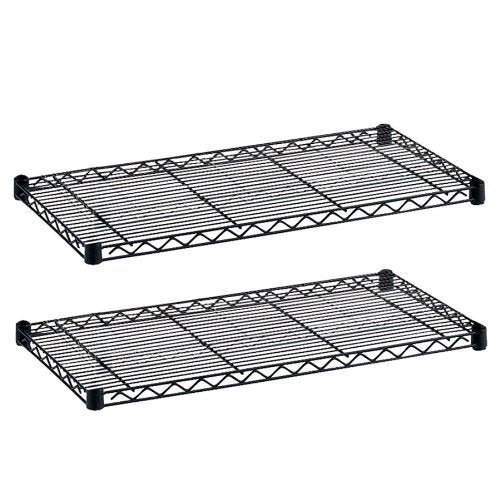 Safco Office Document Storage Industrial Extra Shelf Pack, 24 x 36 Black