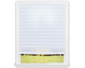 Redi Shade No Tools Original Light Filtering Pleated Fabric Shade White, 36 W x 72 L, 1 Pack