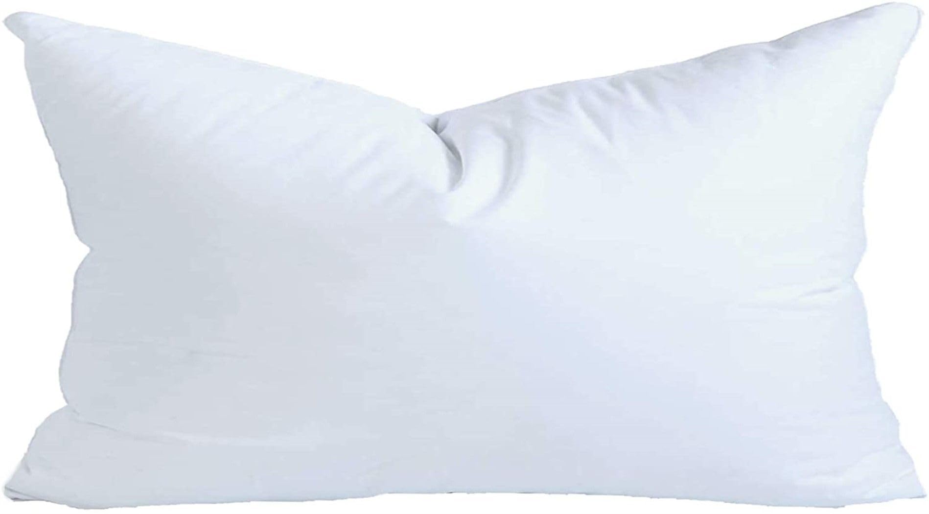 Moonrest 15X24 Inch Synthetic Down Alternative Rectangle Pillow Insert Form Stuffer For Sofa Shams, Decorative Throw Pillow, Cus