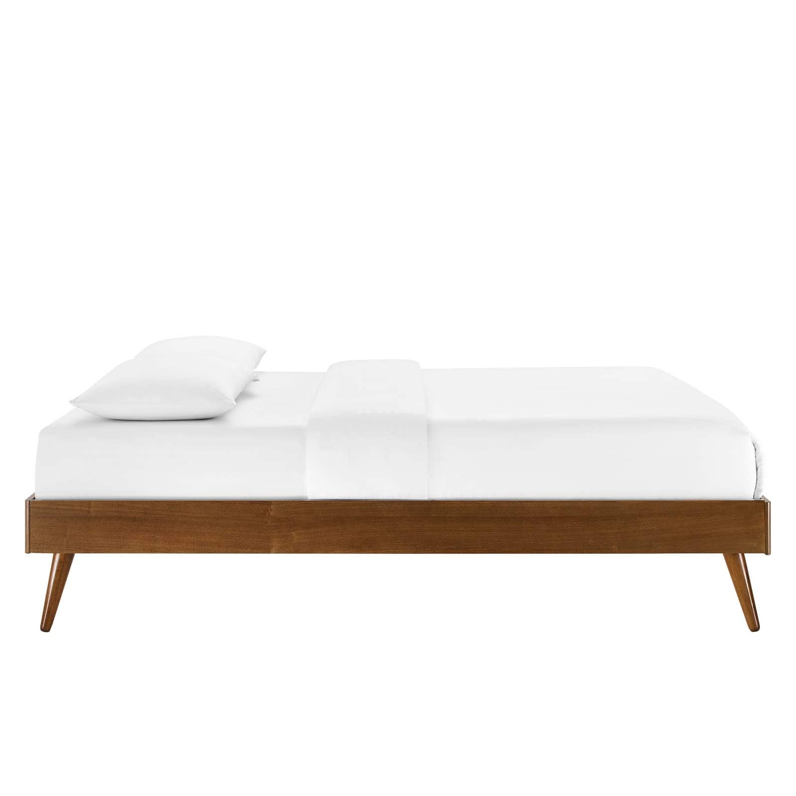 Modway Margo Full Wood Platform Bed Frame In Walnut