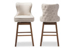 Gradisca Swivel Barstool in Light Beige (only 1 chair )