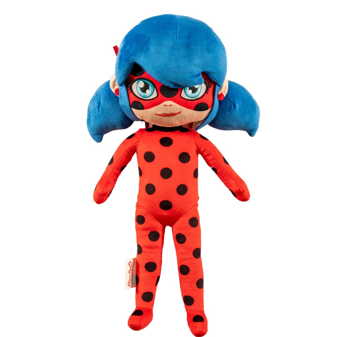 Franco Kids Miraculous Ladybug Bedding Super Soft Plush Decorative Throw Pillow, (Officially Licensed Product)
