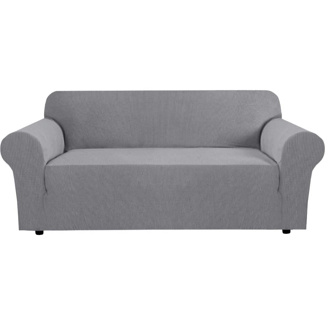 H.Versailtex Stretch Slipcovers For Sofas 1 Piece Couch Cover For Dogs Washable 3 Cushion Couch Covers For Sofa Feature Thick Ch