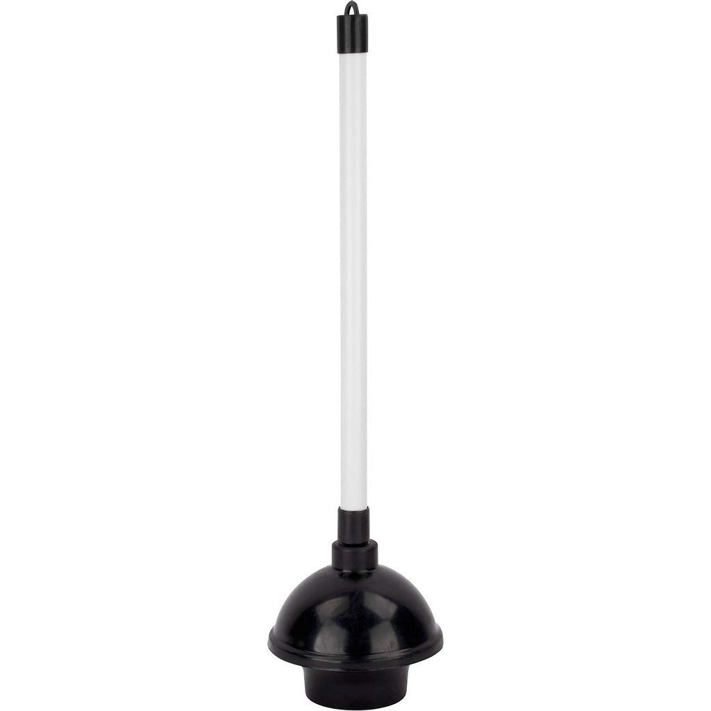 LDR 512 3310A Toliet Handle Double Thrust Rubber Force Cup Removes Clogs for Bathrooms, Kitchens, Baths, Showers, Powerful Comme