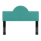 Modway Dawn Performance Velvet Headboard, Twin, Teal