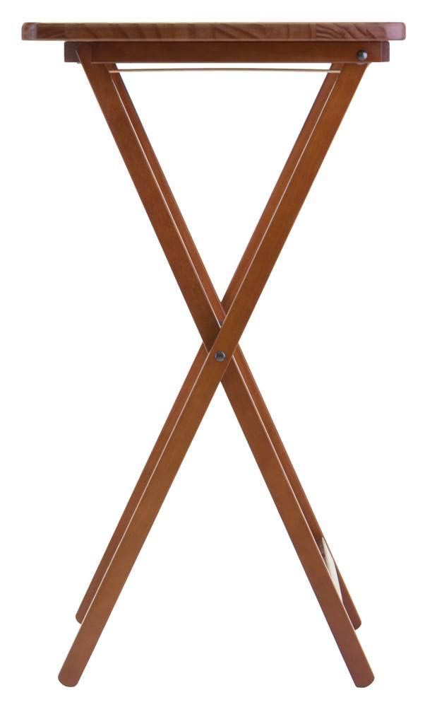 Winsome Alex Snack Table, Walnut, 19.06x14.57x25.98, 5-PC Set