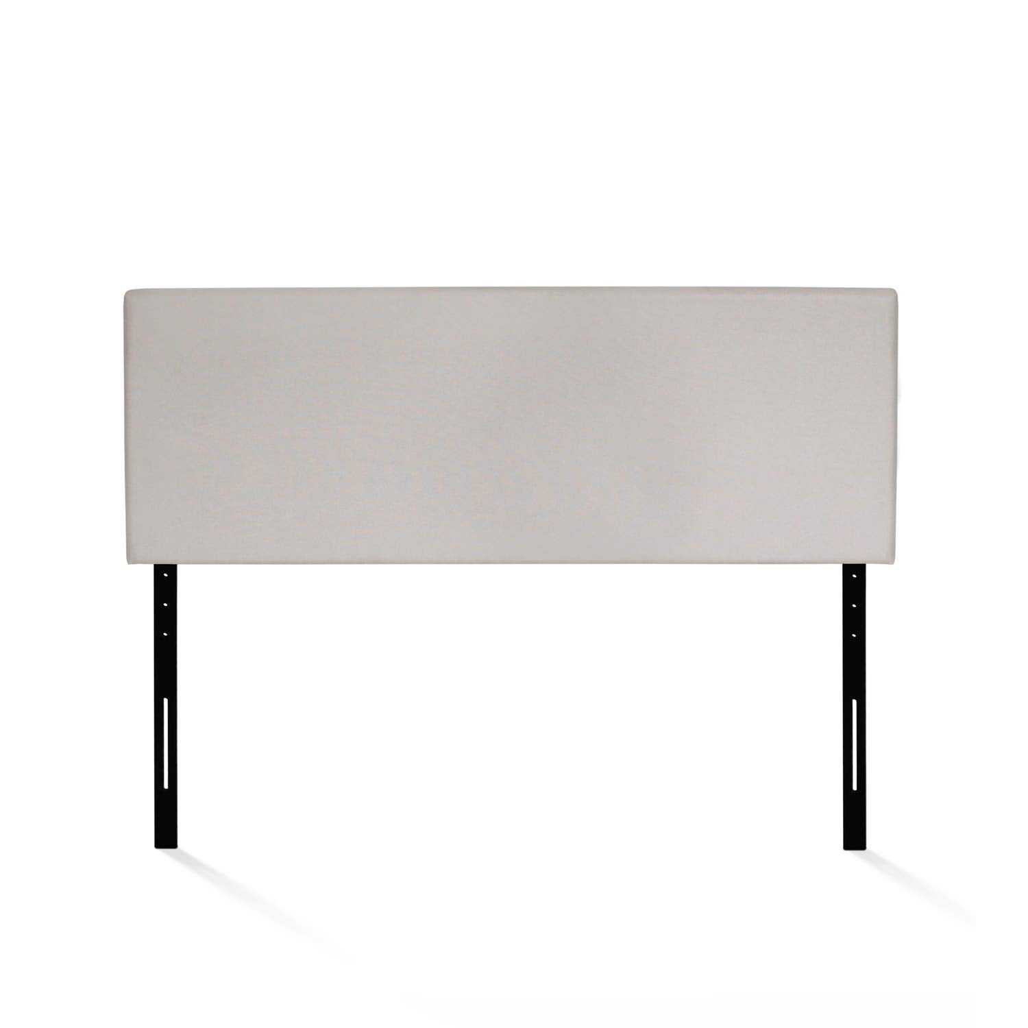 Furinno Roanne Plain Headboard, Queen, Fog