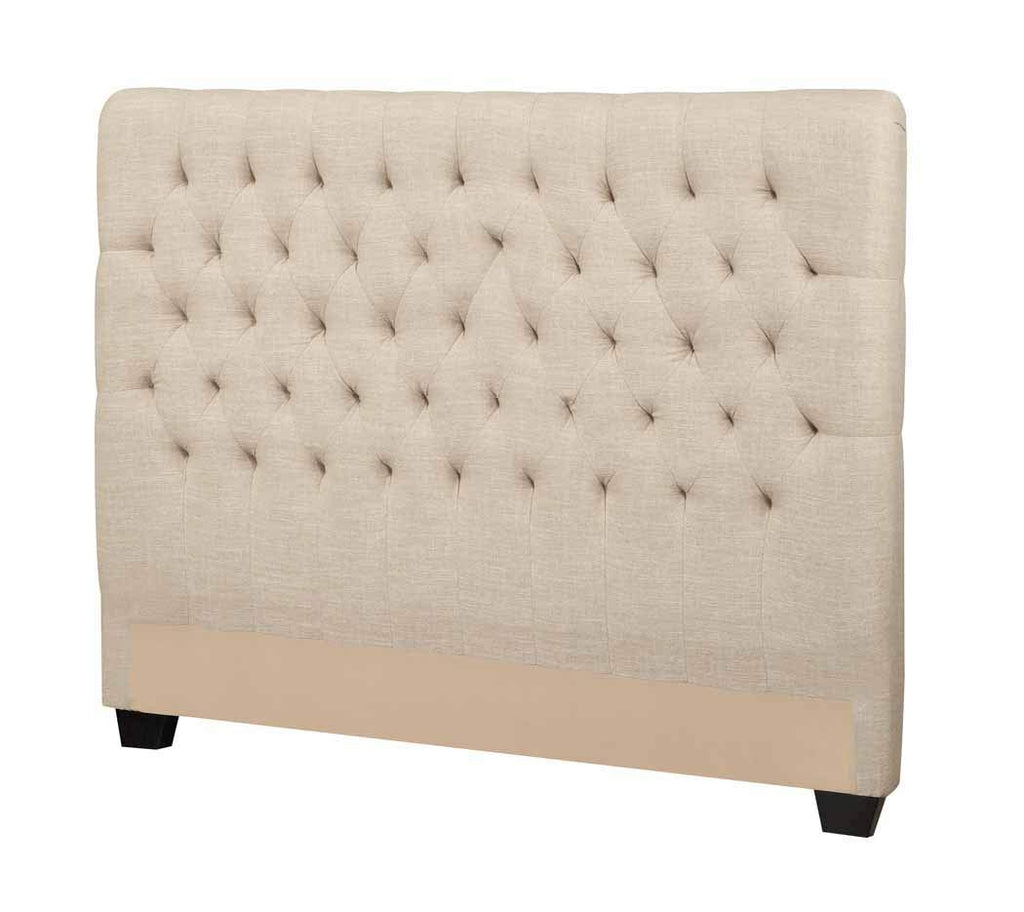 Coaster Home Furnishings 300007F Upholstered Bed, Oatmeal