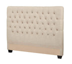 Coaster Home Furnishings 300007F Upholstered Bed, Oatmeal