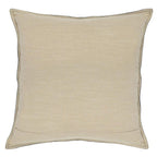 Kosas Home Cheyenne 22X22 Authentic Leather Throw Pillow In Black