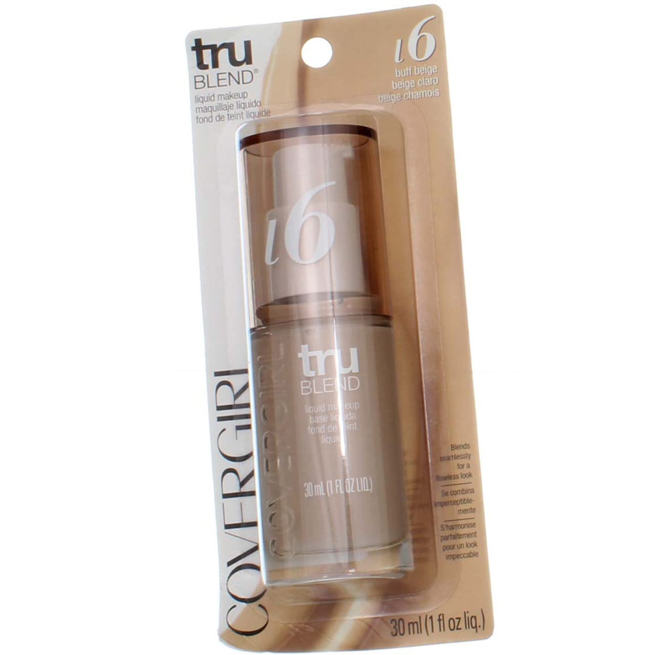 COVER GIRL - PROCTOR Trublend Liquid Makeup, 1.0 fl.oz, Beige