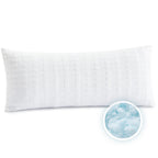 Meoflaw Cooling Pillows for Sleeping Body Size,Shredded Memory Foam Bed Pillow with Double Sided Material Pillow Case,Adjustable
