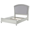 Acme Maverick Eastern King Bed in Fabric & Platinum