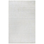 Rizzy Home Alora Decor Demure 5' X 8' Solid Silver/Silver Hand-Loomed Area Rug