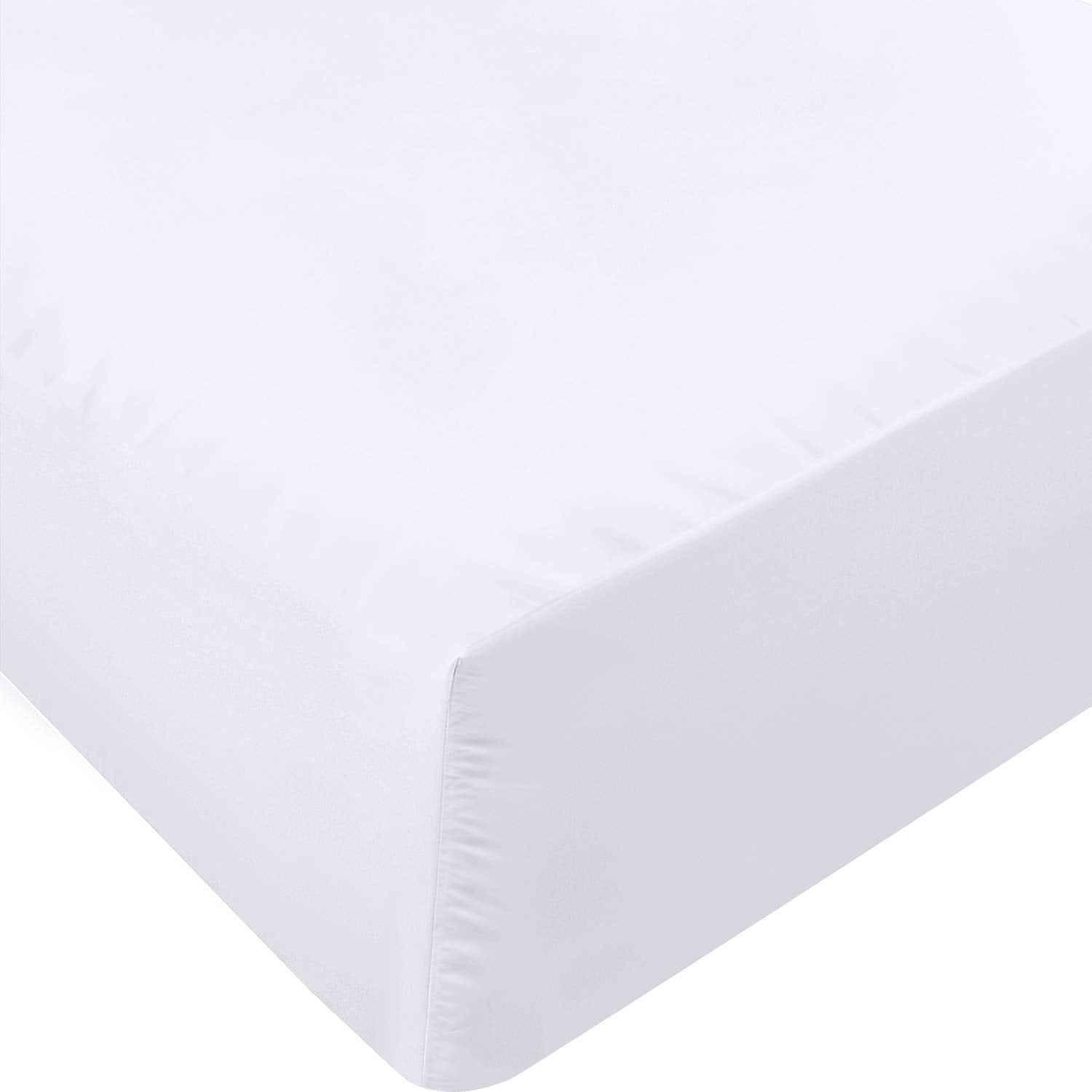 Utopia Bedding Queen Fitted Sheet - Bottom Sheet - Deep Pocket - Soft Microfiber - Shrinkage And Fade Resistant - Easy Care -1 F