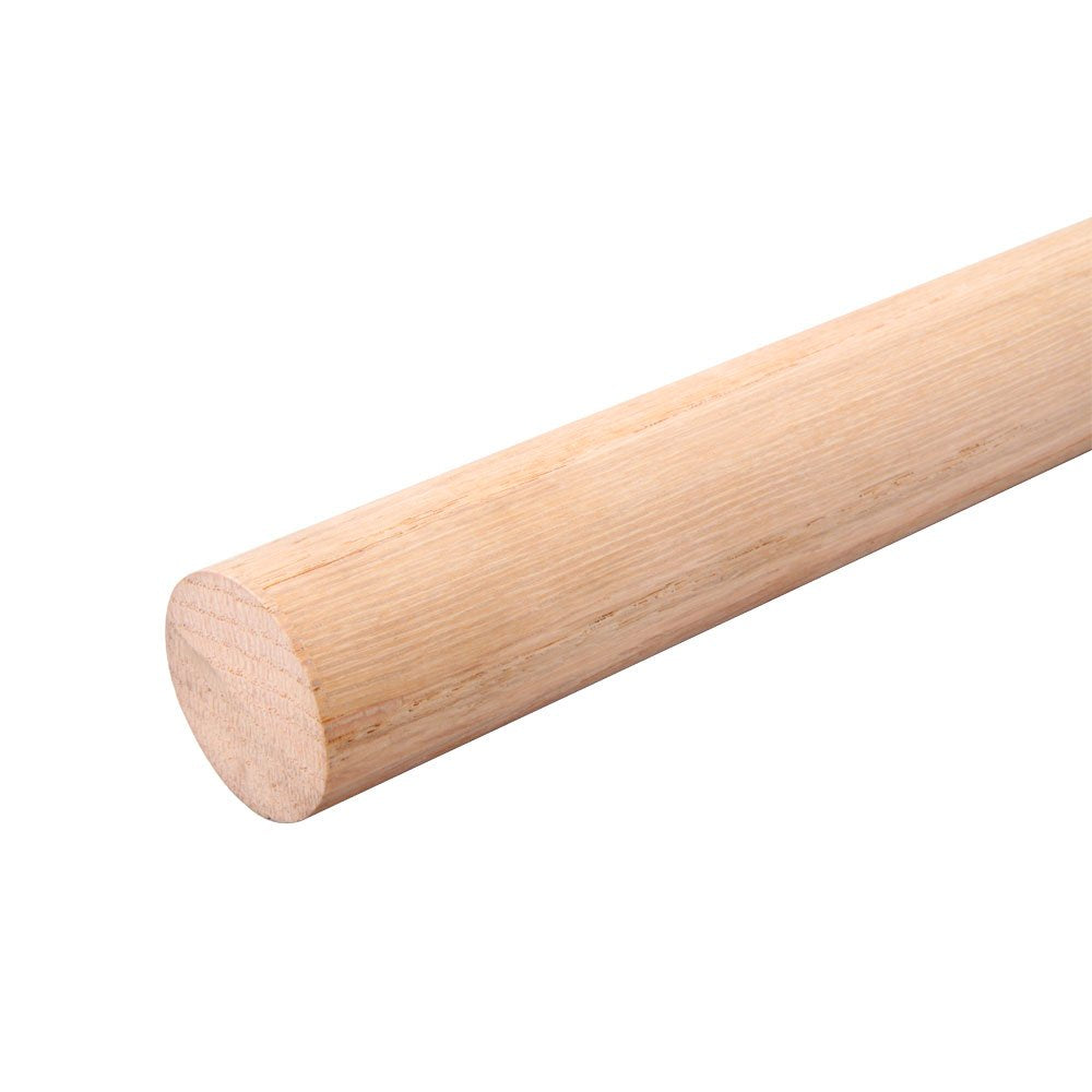 Knape & Vogt John Sterling 0015-6Ok Heavy Duty Closet Pole, 72 By 1-5/16-Inch, Oak
