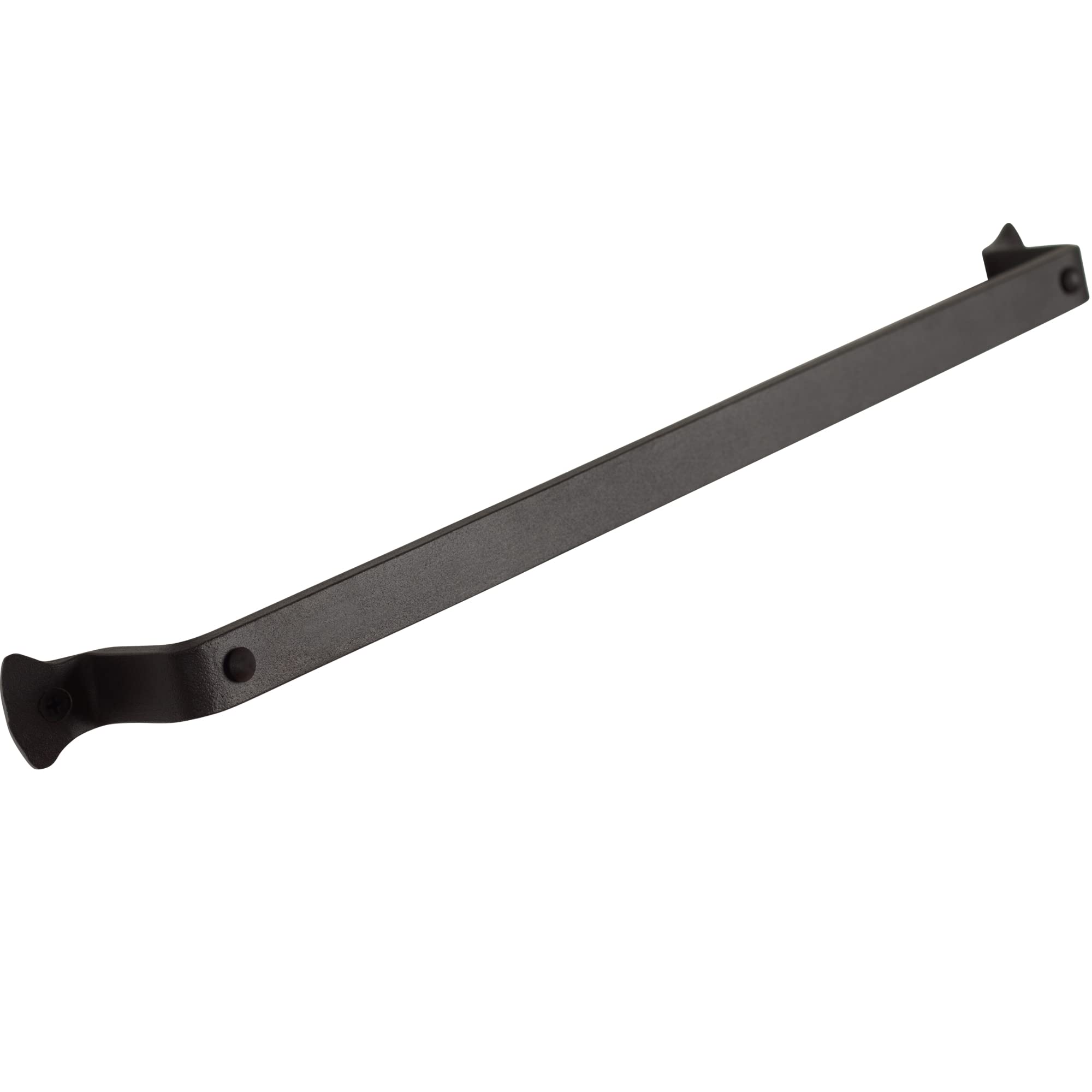 RTZEN Farmehouse Bathroom Towel Holder - Wrought Iron Matte Black Towel Bar Wall Mount Rod - Home Decor Kitchen Towel Hanger Han