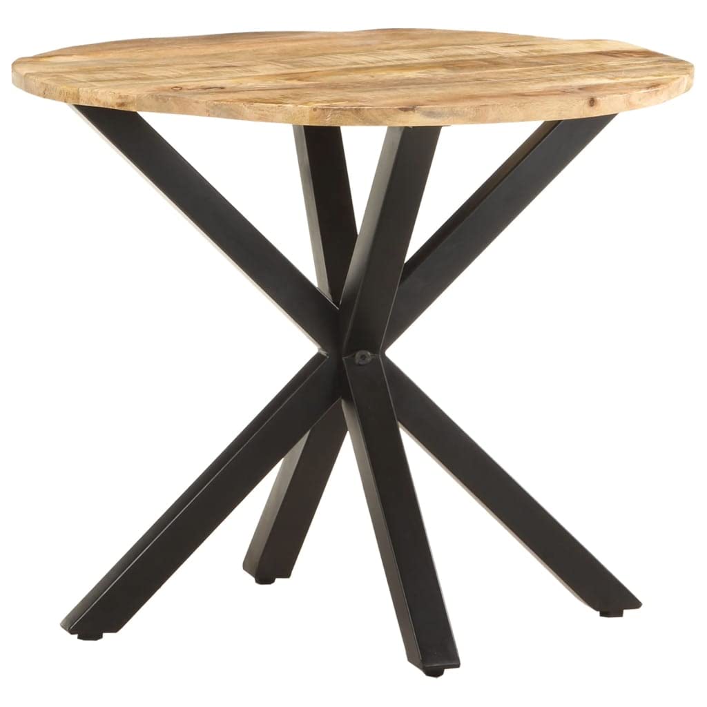 vidaXL Side Table Side Small End Accent Table Living Room Bedroom Balcony Office Modern Side Bedside Table Home Decor Solid Wood Mango