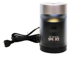 School Smart Vertical Electric Pencil Sharpener, For Classroom, Home, And Office Use, Black And Grey