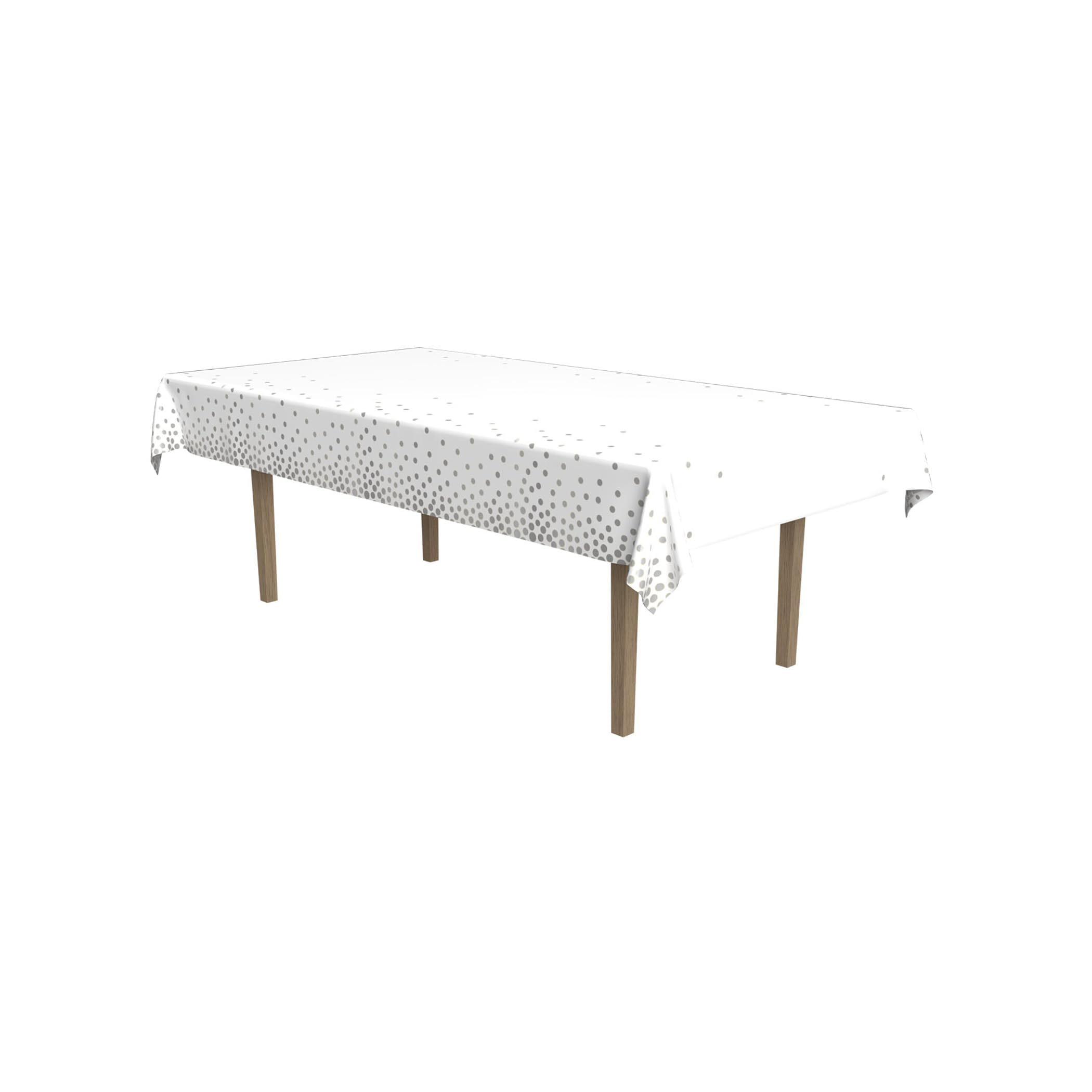 Metallic Polka Dots Tablecover
