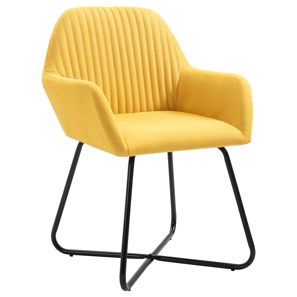 vidaXL Dining Room Chair Fabric Recliner Chair Kitchen Chairs Various Selection