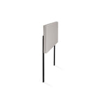 Furinno Roanne Plain Headboard, Queen, Fog