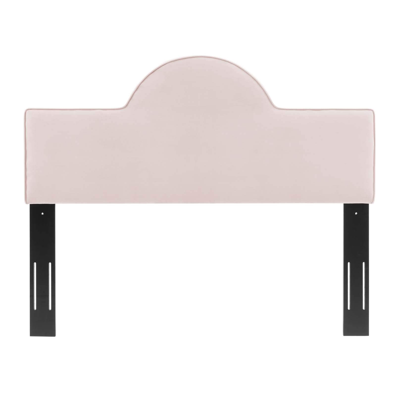Modway Dawn Performance Velvet Headboard, King/Ca King, Pink