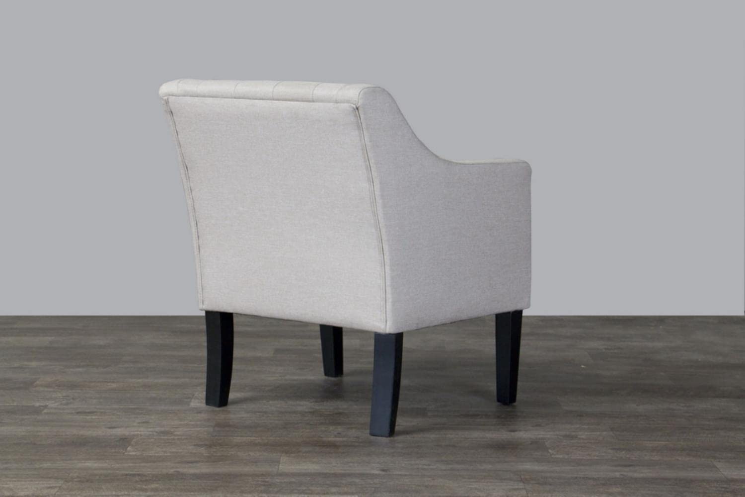 Baxton Studio Brittany Club Chair, Beige